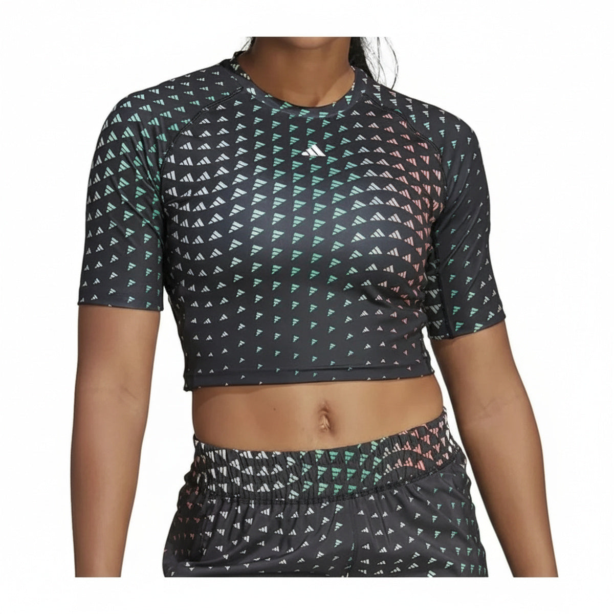 Adidas Short Sleeve T-shirts W TR-ES BLUV T (HR7785-BLACK) Women