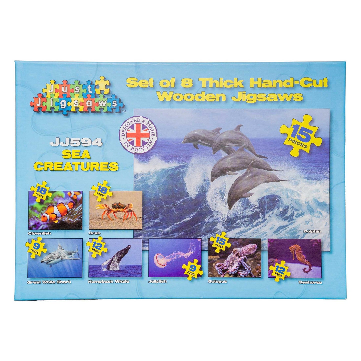 Sea Creatures (set of 8)