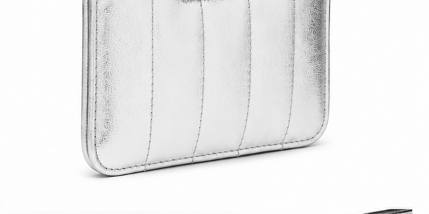 Michael Kors Ασημί Πορτοφόλι