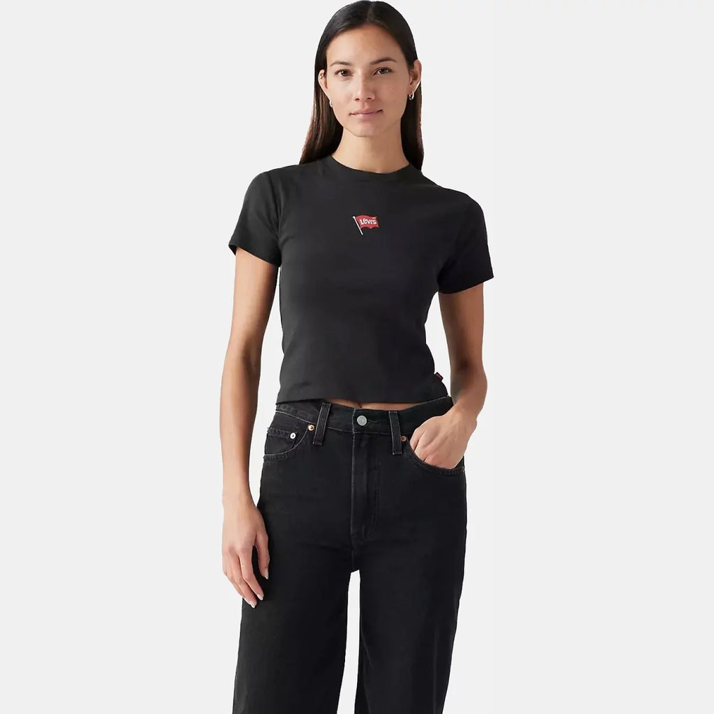 Levi's T-shirt Μαύρο