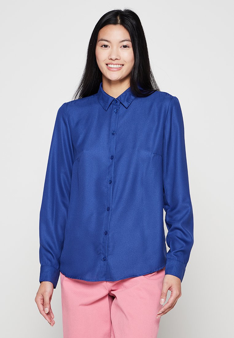 Pieces Dark Blue Blouses/Shirt (ZZO1T1Q02-K01) Women