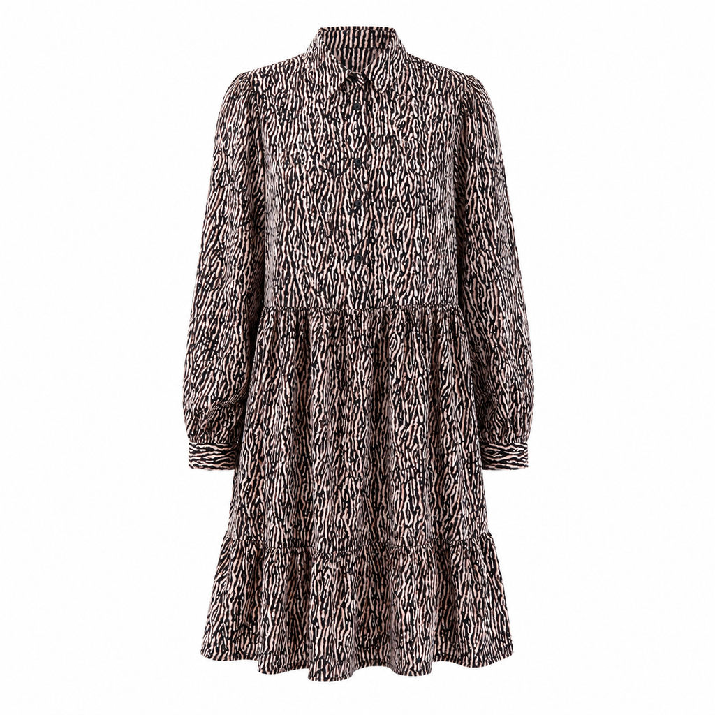 Pieces Animal Print Φόρεμα