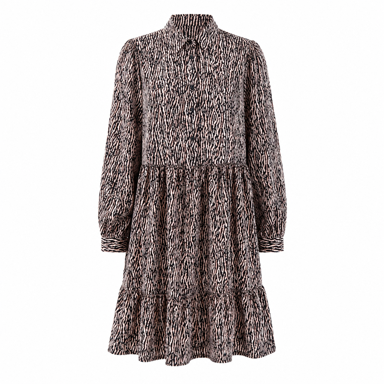 Pieces Animal Print Φόρεμα