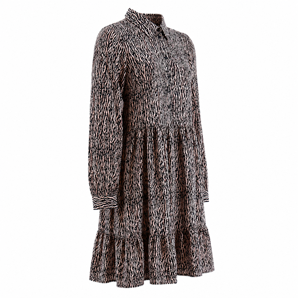 Pieces Animal Print Φόρεμα