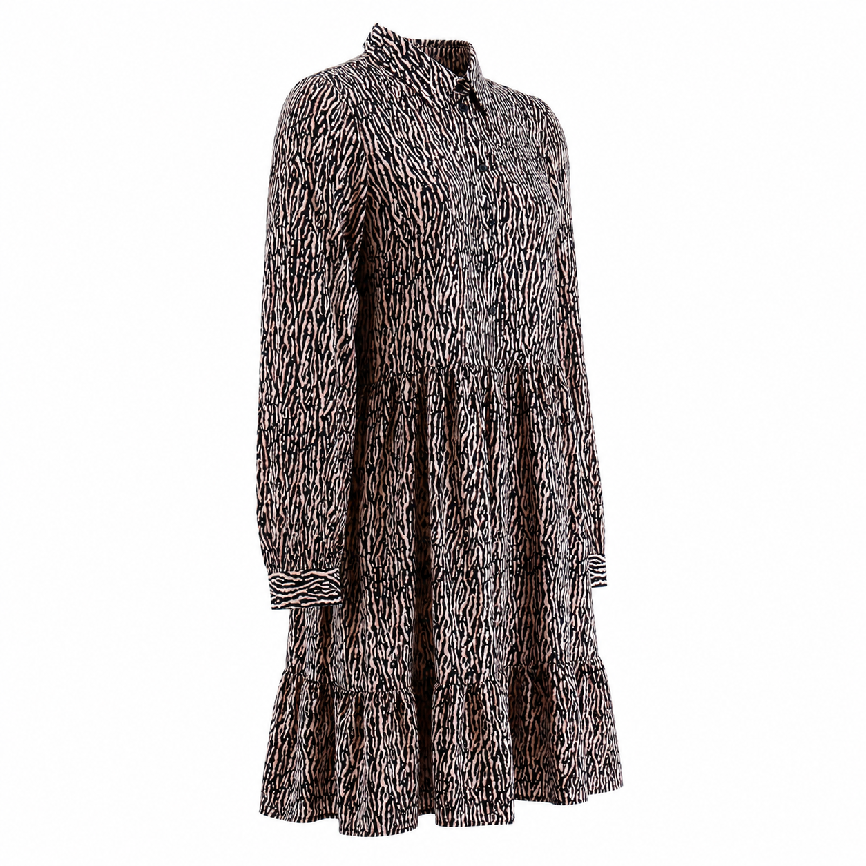Pieces Animal Print Φόρεμα