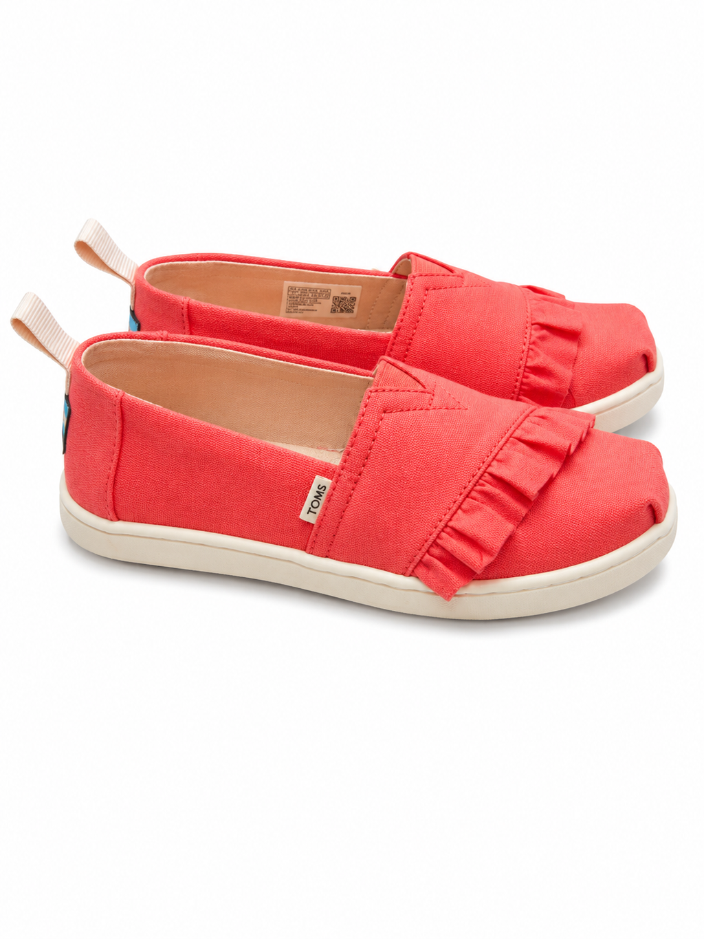 TOMS Ροζ Εσπαντρίγιες με Βολάν