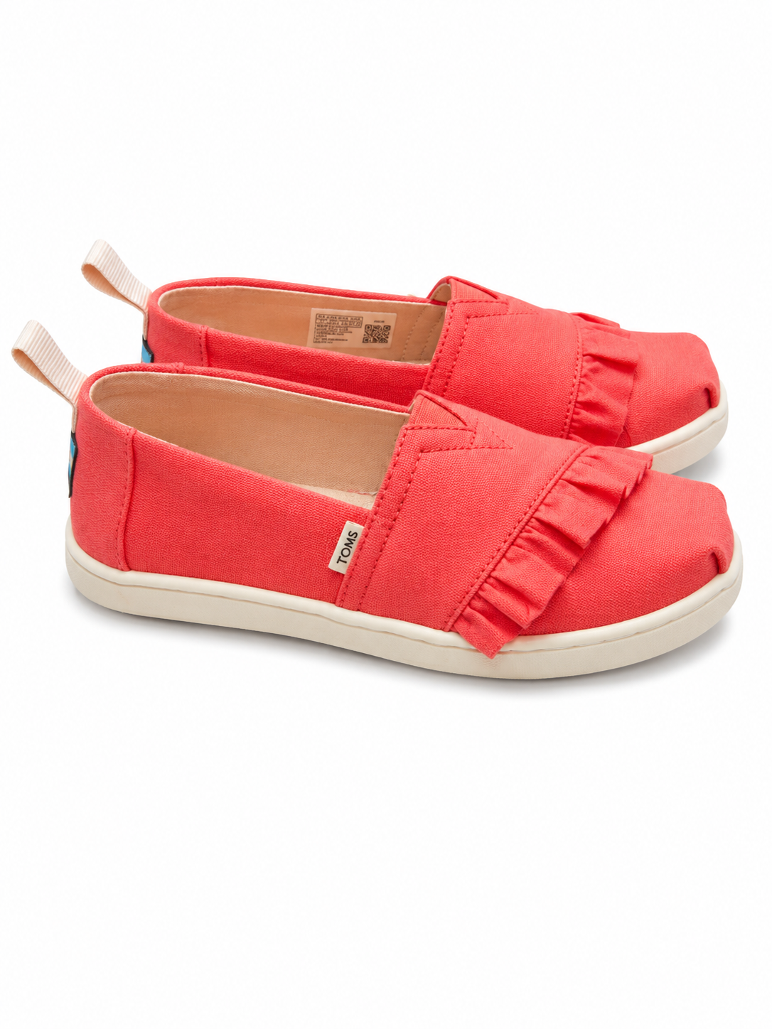 TOMS Ροζ Εσπαντρίγιες με Βολάν