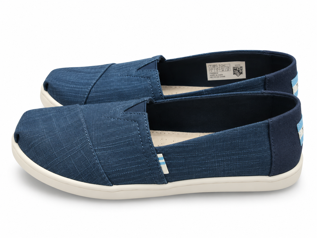 Toms Εσπαντρίγιες σε μπλε χρώμα