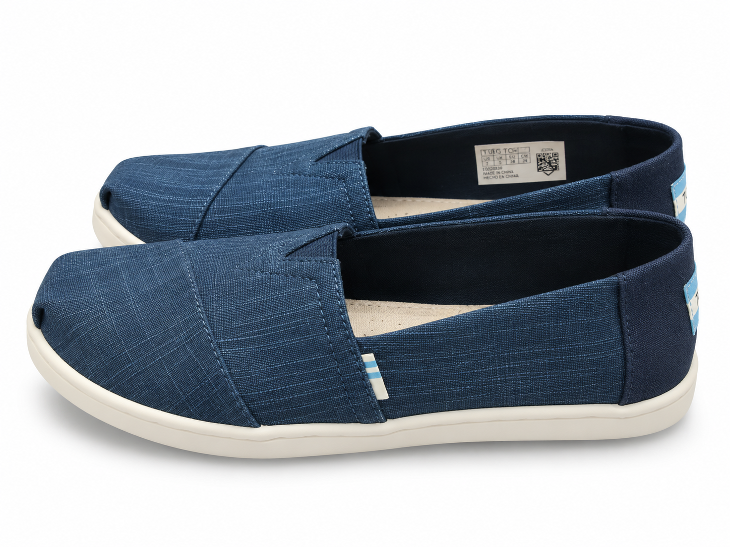 Toms Εσπαντρίγιες σε μπλε χρώμα