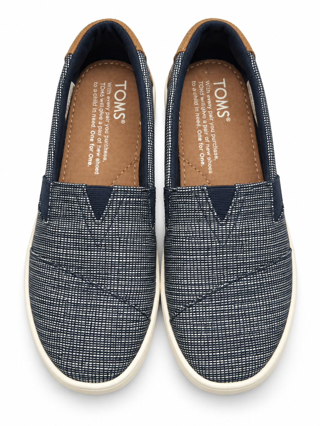 Toms Εσπαντρίγιες με καφέ λεπτομέρεια