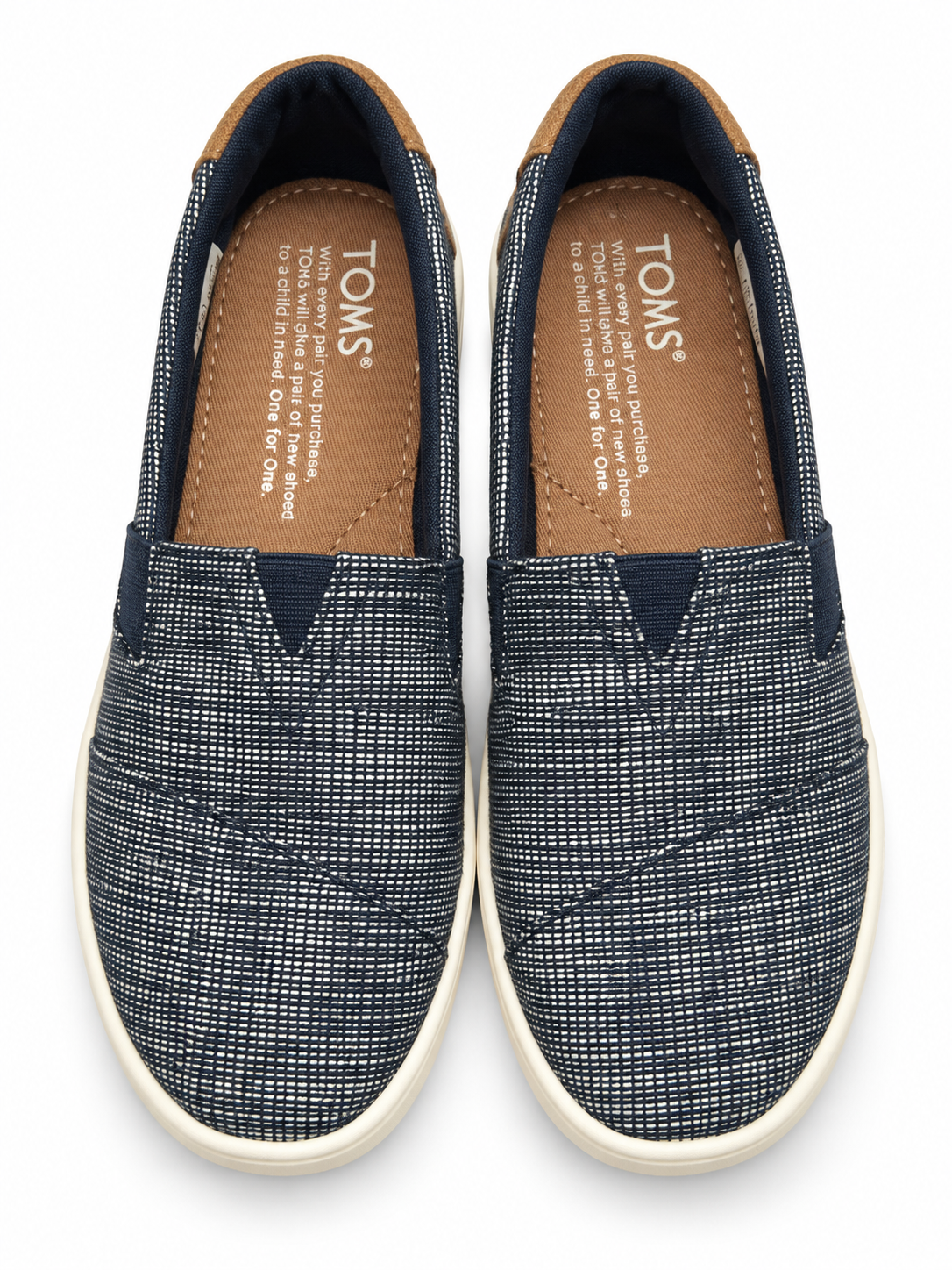 Toms Εσπαντρίγιες με καφέ λεπτομέρεια