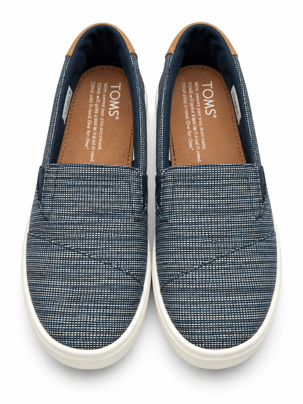 Toms Εσπαντρίγιες με καφέ λεπτομέρεια