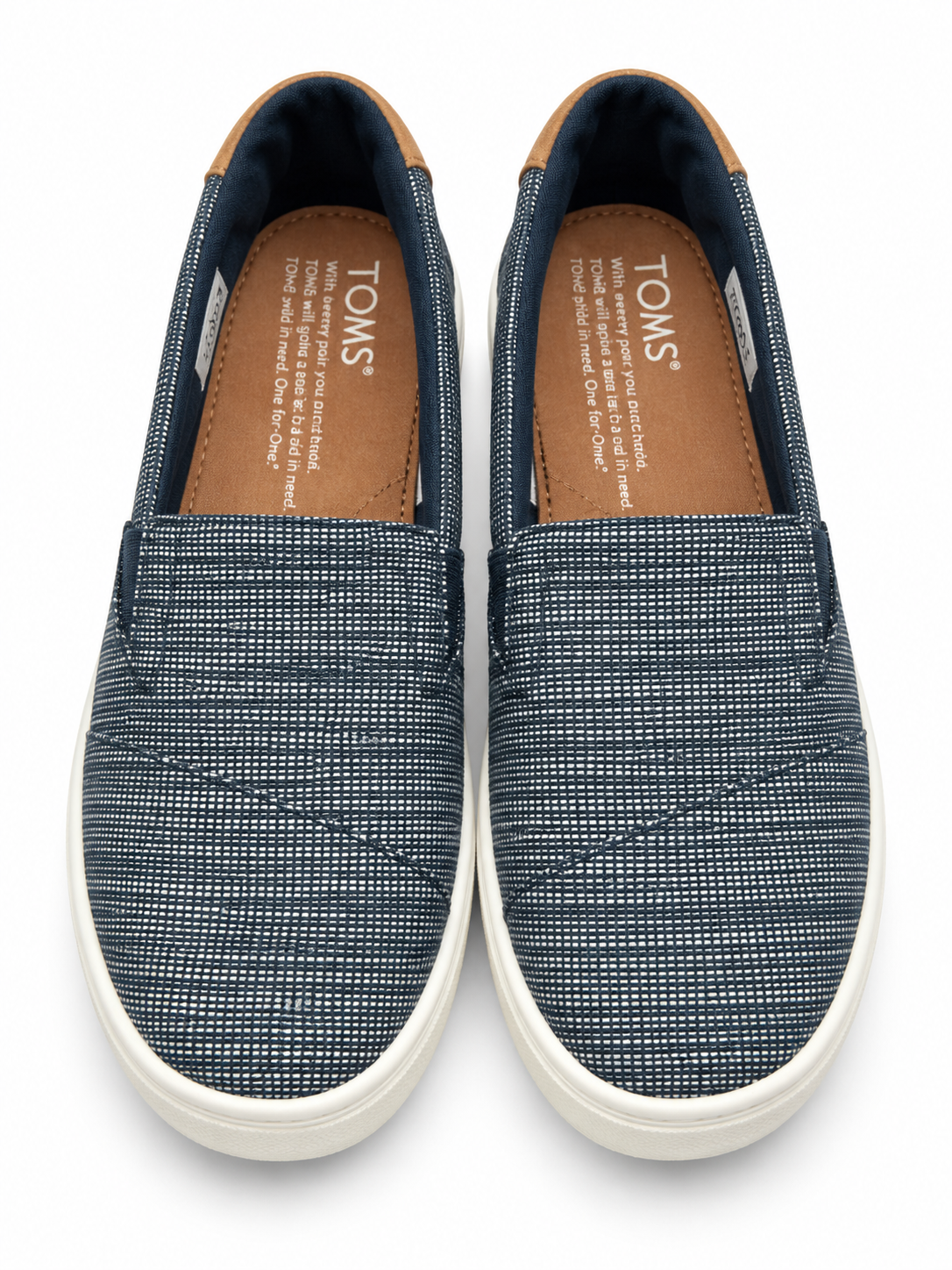 Toms Εσπαντρίγιες με καφέ λεπτομέρεια