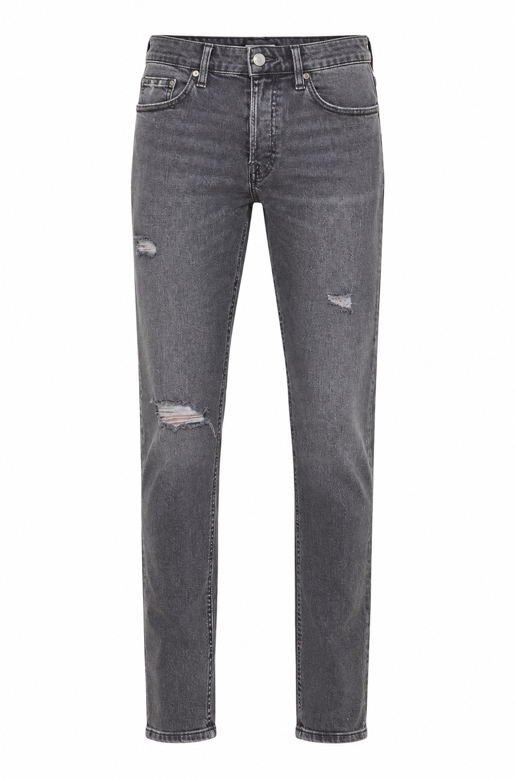 Jack & Jones Grey Slim Fit Jeans (ZZO1PJS10-C00) Men