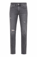 Jack & Jones Grey Slim Fit Jeans (ZZO1PJS10-C00) Men