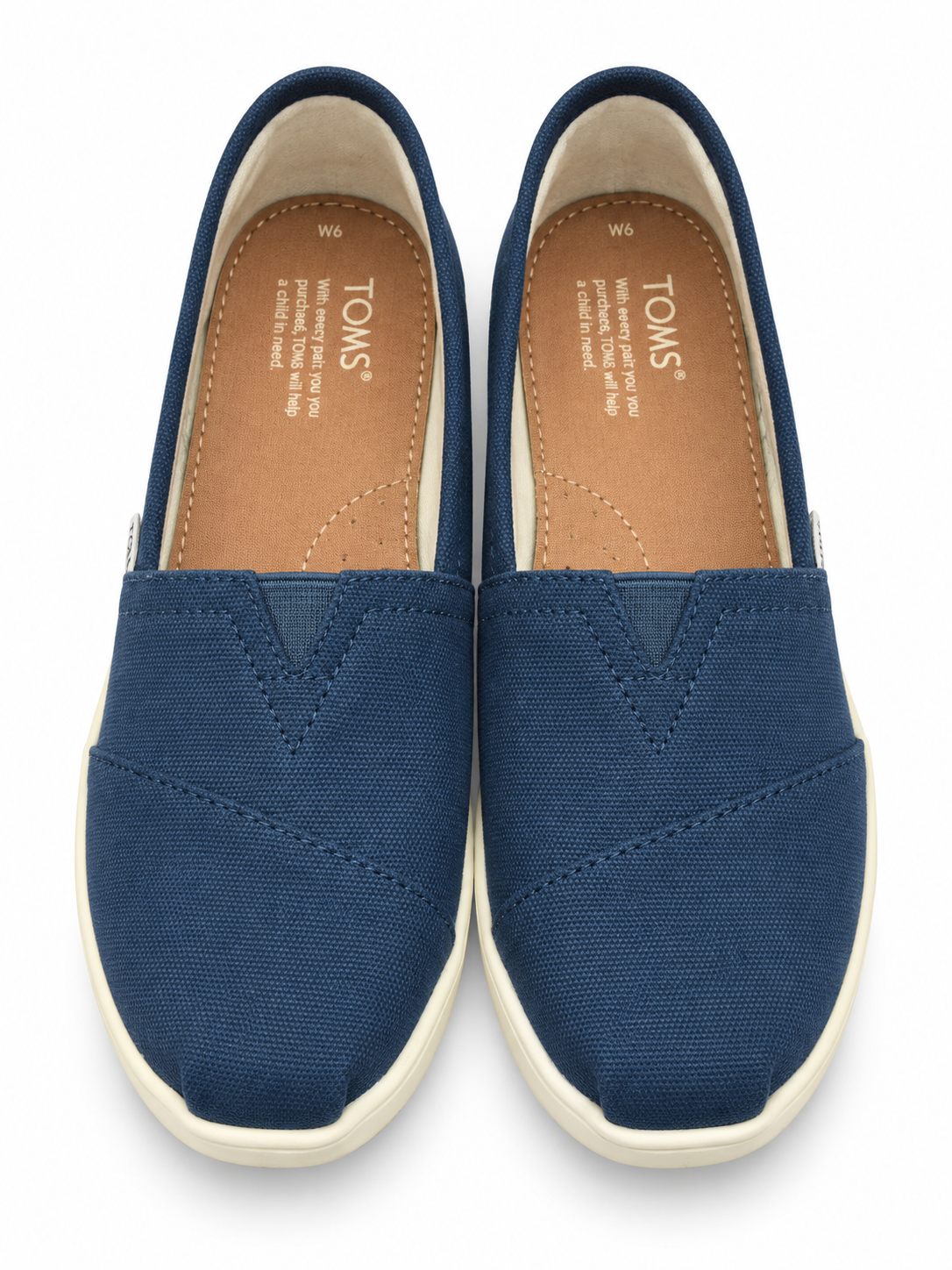 Toms Εαπαντρίγιες σε σκούρο μπλε