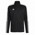 Adidas Μαύρη Ζακέτα με Ρίγες