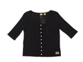 Levi's Top Μαύρο με Κουμπιά