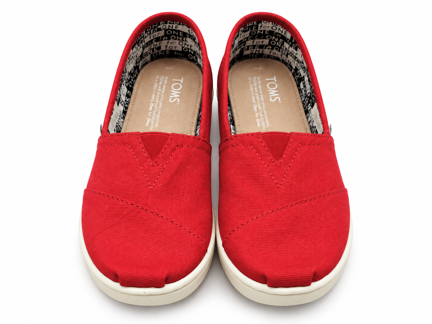 Toms Εσπαντρίγιες Κόκκινες
