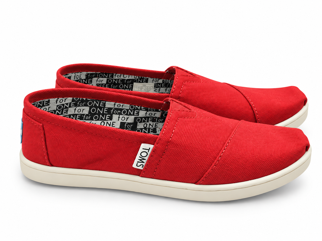 Toms Εσπαντρίγιες Κόκκινες