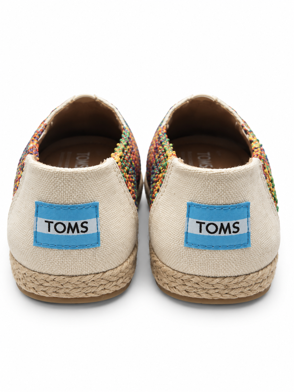 Toms Εσπαντρίγιες με σχέδιο στο πλάι