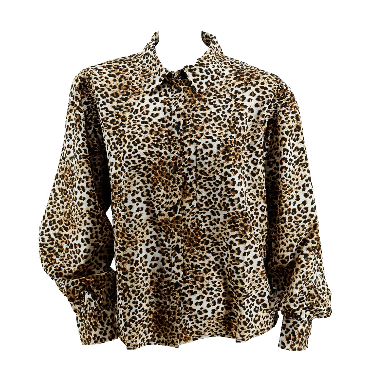 Pieces Animal Print Πουκάμισο