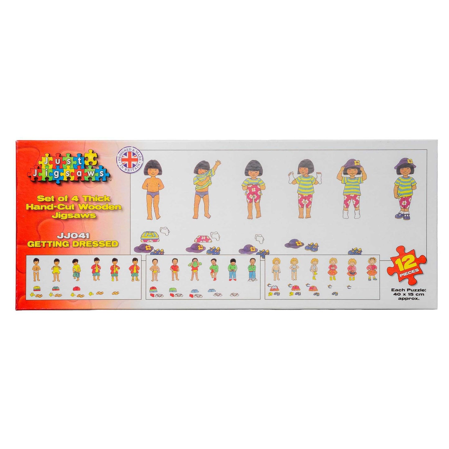Getting Dressed Jigsaw (set of 4)