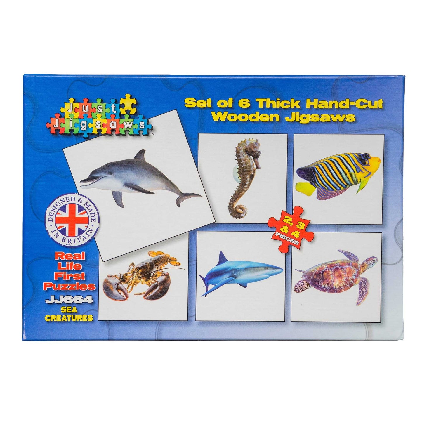Sea Life Jigsaw (set of 6)