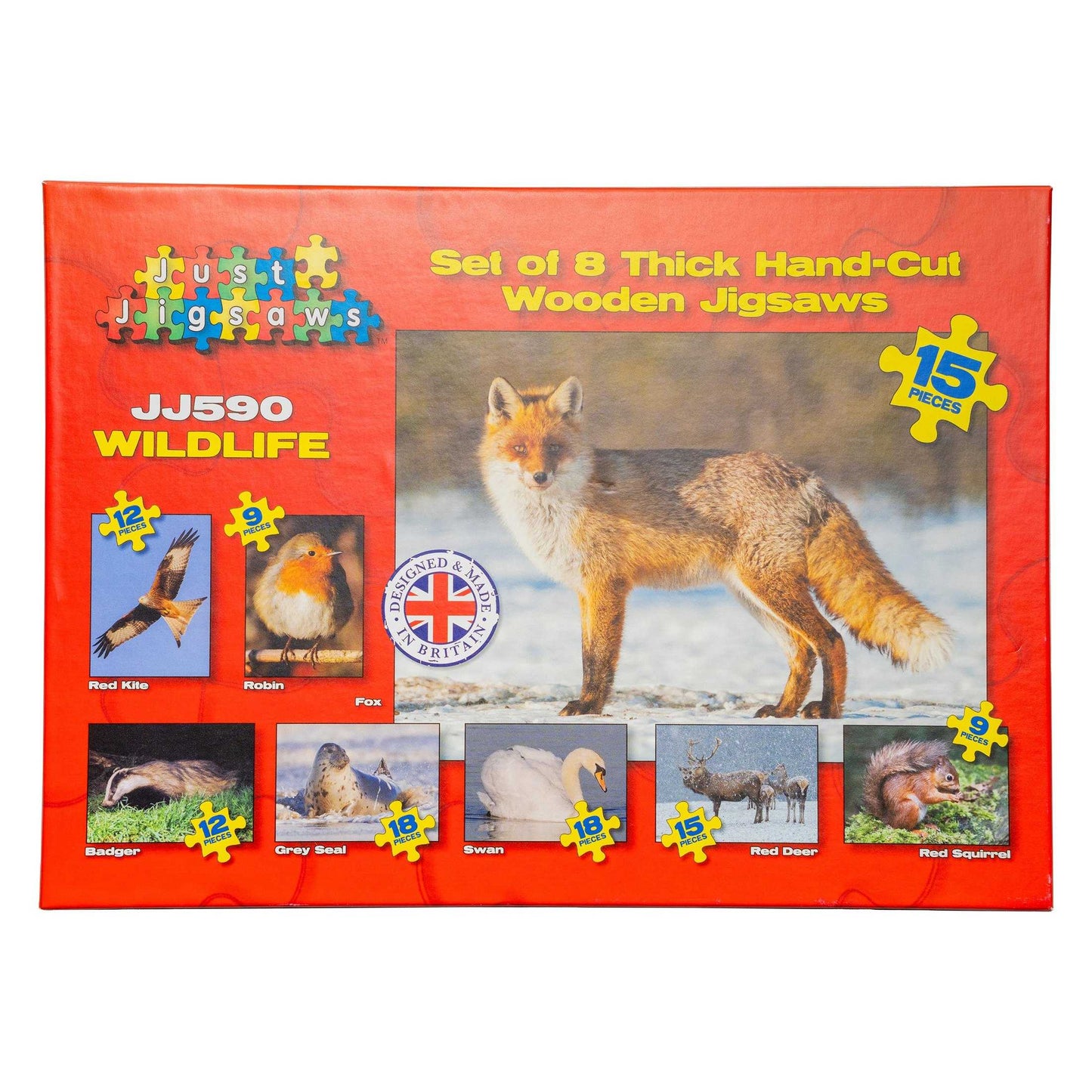 Wildlife Jigsaw (set of 8)