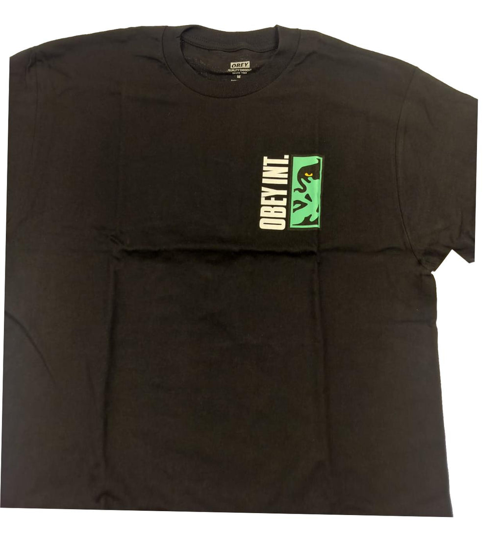 Obey Clothing Black T-shirt/Top (OB022O09A-Q11) Men