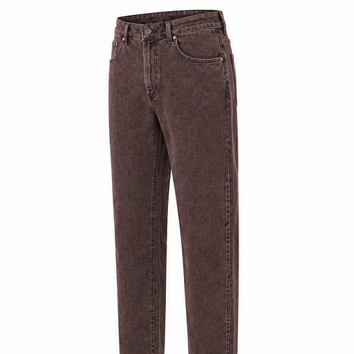 Wrangler Μπορντό Τζιν